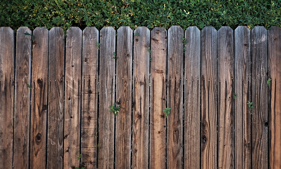 Gartenzäune aus Holz